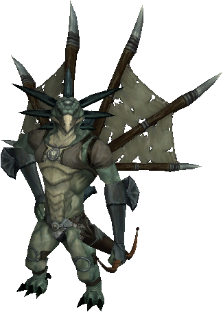 Leto Lizardman Archer
