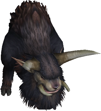 Grazing Elder Buffalo